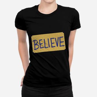 Believe, Richmond, Coach Lasso, Funny Soccer Women T-shirt | Crazezy DE