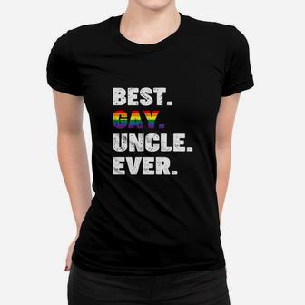 Best Gay Uncle Ever Lgbt Pride Women T-shirt - Monsterry UK