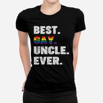 Best Gay Uncle Ever Lgbt Pride Women T-shirt - Monsterry CA