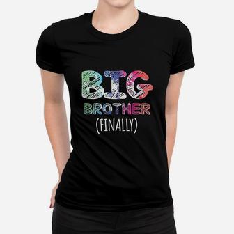 Big Brother Finally For Boys Toddlers Big Brother 2021 Women T-shirt - Thegiftio UK