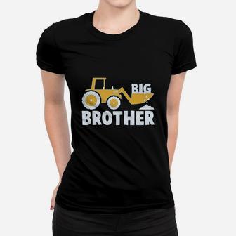 Big Brother Gift Tractor Loving Boy Women T-shirt | Crazezy