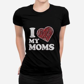 Big Girls I Love My Moms Women T-shirt | Crazezy CA