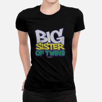 Big Sister Of Twins Women T-shirt | Crazezy CA