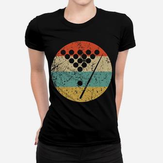 Billiards Shirt - Vintage Retro Pool Women T-shirt | Crazezy AU