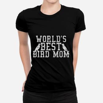 Bird Mom Funny Bird Lover Parrot Gift Women T-shirt - Thegiftio UK