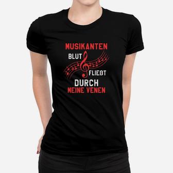 Blasmusik Musikantenblut Frauen T-Shirt - Seseable