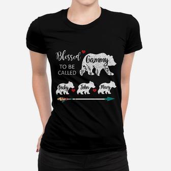 Blessed To Be Called Gammy Bear Women T-shirt | Crazezy UK