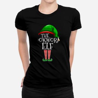 Bookworm Elf Group Matching Family Christmas Gift Reading Women T-shirt | Crazezy AU