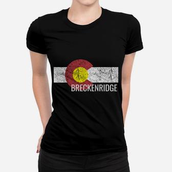 Breckenridge Colorado Hoodie Vintage Ski Christmas Gifts Women T-shirt | Crazezy DE