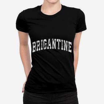 Brigantine New Jersey Vintage Nautical Crossed Oars Sweatshirt Women T-shirt | Crazezy UK