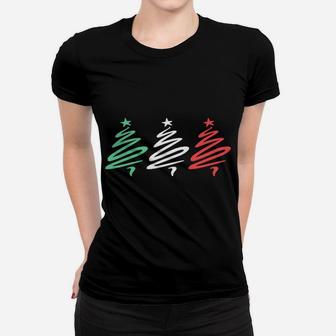 Buon Natale - Merry Christmas Italian Flag Trees Sweatshirt Women T-shirt | Crazezy AU
