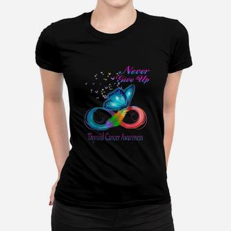Butterfly Never Give Up Women T-shirt | Crazezy AU