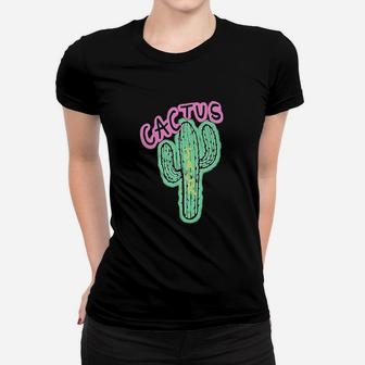 Cactus Graphic Printing Hip Hop Rapper Women T-shirt | Crazezy DE