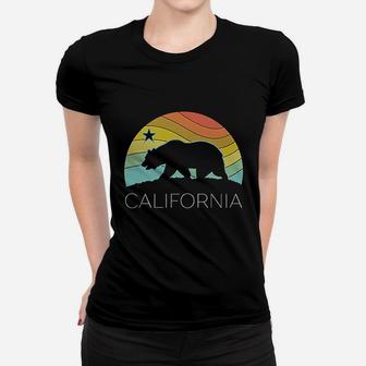California Bear Vintage Beach Cali Women T-shirt | Crazezy AU