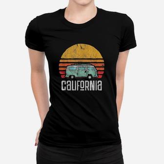 California Van Beach Women T-shirt | Crazezy AU