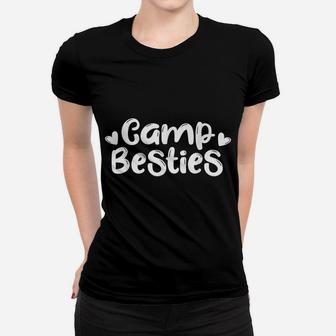 Camp Besties Shirt Cute Best Friend Summer Camper Girl Gift Women T-shirt | Crazezy CA