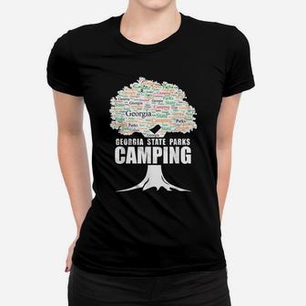 Camping, Georgia State Parks Camping Women T-shirt | Crazezy DE
