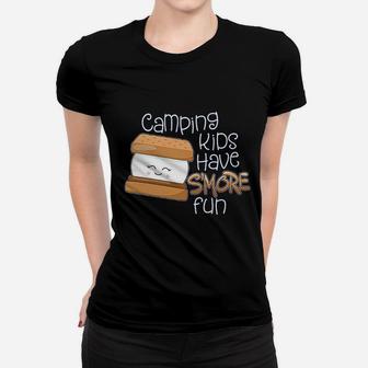 Camping Kids Have More Fun Women T-shirt | Crazezy CA