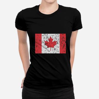 Canada Flag Canadian Women T-shirt | Crazezy AU