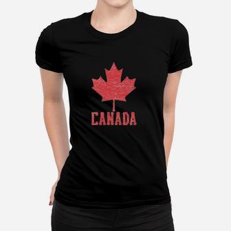 Canadian Flag Canada Maple Leaf Women T-shirt | Crazezy AU