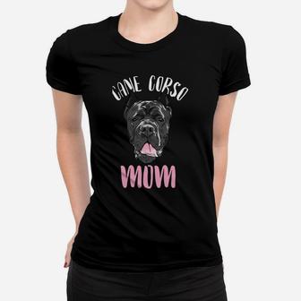 Cane Corso Mom Dog Owner Breed Puppy Lover Paw Dog Head Women T-shirt | Crazezy UK