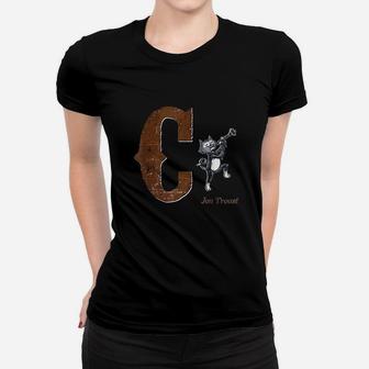 Cat With Clarinet Women T-shirt | Crazezy