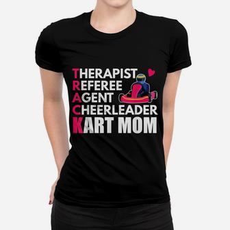 Cheerleader Kart Mom Gokart Women T-shirt | Crazezy