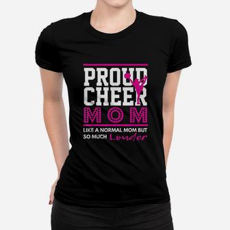 Cheerleading Proud Cheer Mom Women T-shirt | Crazezy CA