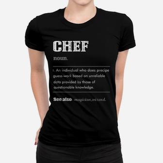Chef Definition Tee Chefs Gift Culinary Fun Christmas Women T-shirt | Crazezy