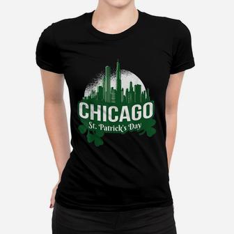 Chicago St Patricks Day Irish Green Saint Patrick Lucky Gift Women T-shirt | Crazezy AU