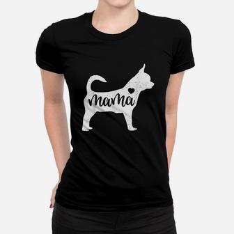 Chihuahua Mama Mom Dog Cute Women T-shirt | Crazezy