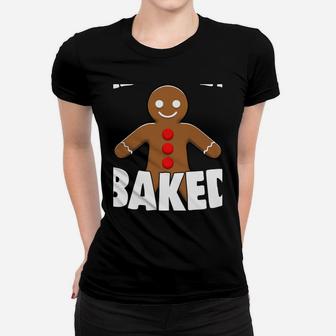 Chirstmas Holiday Let's Get Baked Gingerbread Xmas Gift Sweatshirt Women T-shirt | Crazezy AU