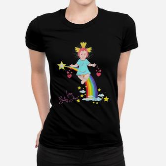 Christian Catholic Iconic Baby Jesus Love Vintage Rainbow Women T-shirt - Monsterry DE