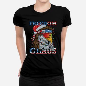 Christmas Bald Eagle Mullet Usa Patriotic Christmas Eagle Women T-shirt | Crazezy CA