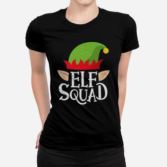 Christmas Elf Squad Family Matching Pajamas Funny Xmas Elves Women T-shirt | Crazezy AU
