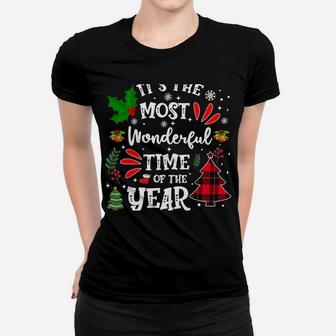 Christmas Its The Most Wonderful Time Of The Year Sweatshirt Women T-shirt | Crazezy