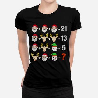 Christmas Math Teacher Shirt Women Men Funny Christmas Kids Women T-shirt | Crazezy AU