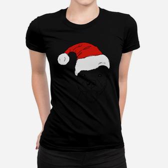 Christmas Pit Bull,Santa Pittie,Pittie Mom,Holiday Pitbull Women T-shirt | Crazezy