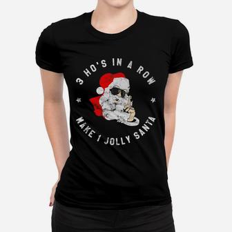Christmas Santa Funny Xmas Christmas July Holiday Party Joke Women T-shirt | Crazezy CA