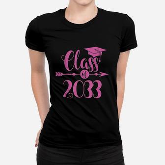 Class Of 2033 Grow With Me Kindergarten School Graduate Gift Women T-shirt | Crazezy UK
