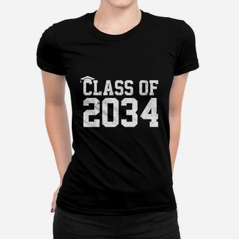 Class Of 2034 Grow With Me Graduation First Day Of School Women T-shirt | Crazezy UK