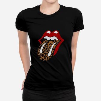 Classic Leopard Tongue Women T-shirt - Thegiftio UK