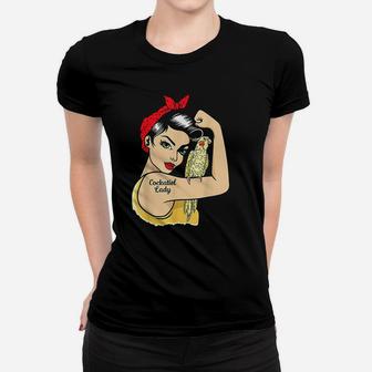 Cockatiel Lady Strong Woman Bird Parrot Women T-shirt | Crazezy CA