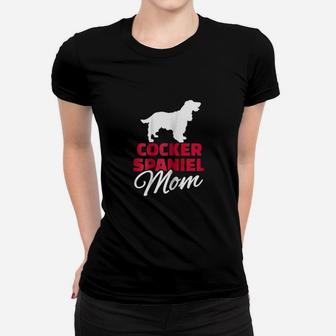 Cocker Spaniel Mom Women T-shirt | Crazezy UK