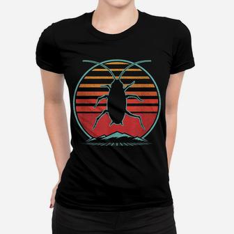 Cockroach Retro 80S Style Pest Control Exterminator Gift Women T-shirt | Crazezy AU