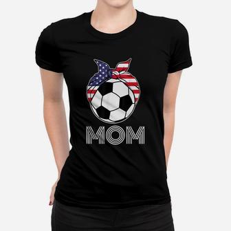 Cool Soccer Mom Jersey For Parents Of Womens Soccer Players Women T-shirt | Crazezy UK