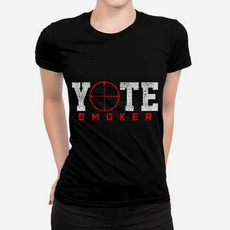 Coyote Smoker Hunter Hunting Women T-shirt | Crazezy UK