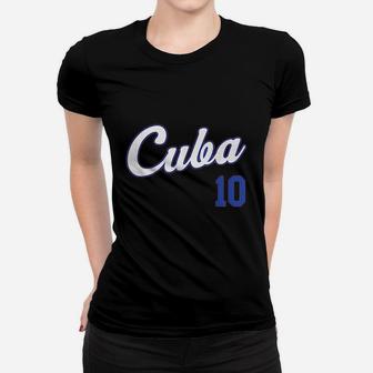 Cuba Baseball Women T-shirt | Crazezy