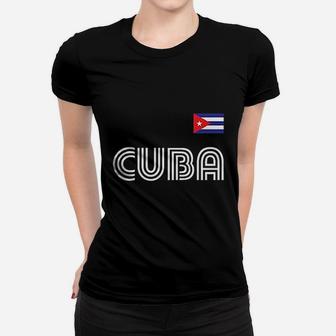 Cuba Flag Women T-shirt | Crazezy