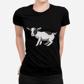 Cuddle My Goat Farm Animal Goat Women T-shirt | Crazezy AU